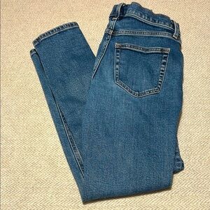 Uniqlo Sim Straight Vintage Wash Jeans.  Size 3
